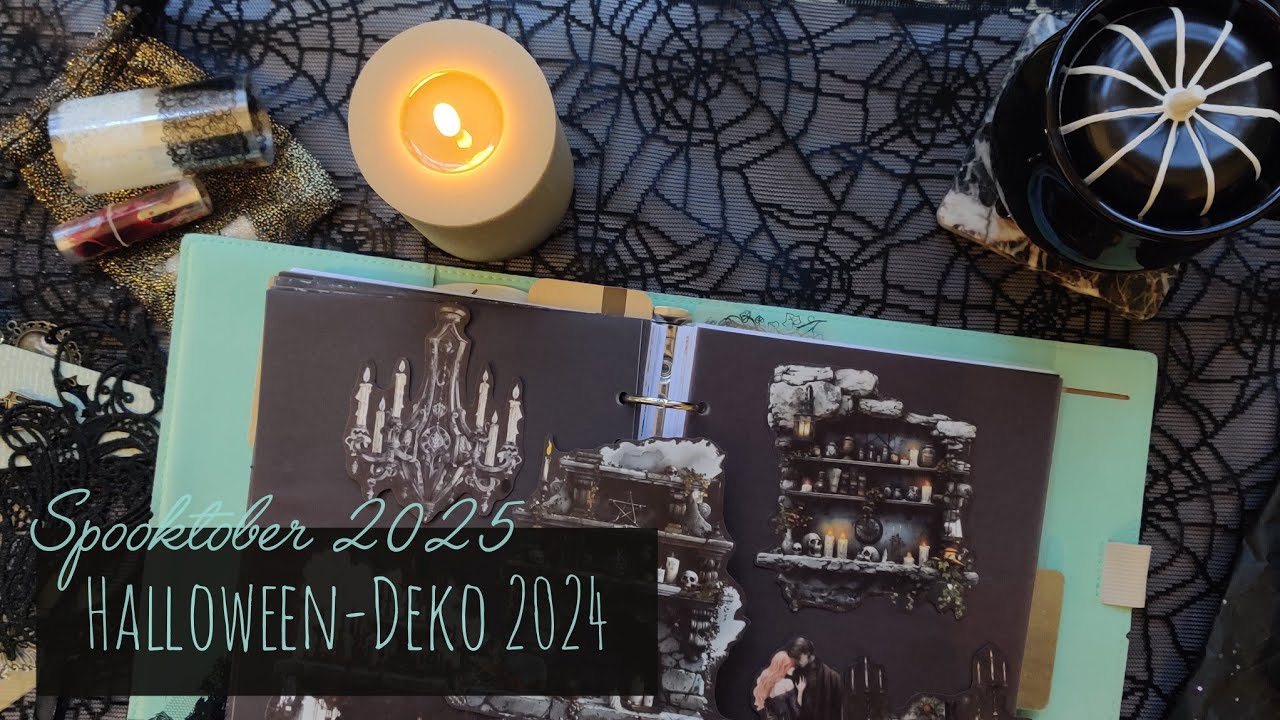 Spooktober 2025 | Halloween-Deko 2024 im Filofax | dekoriat