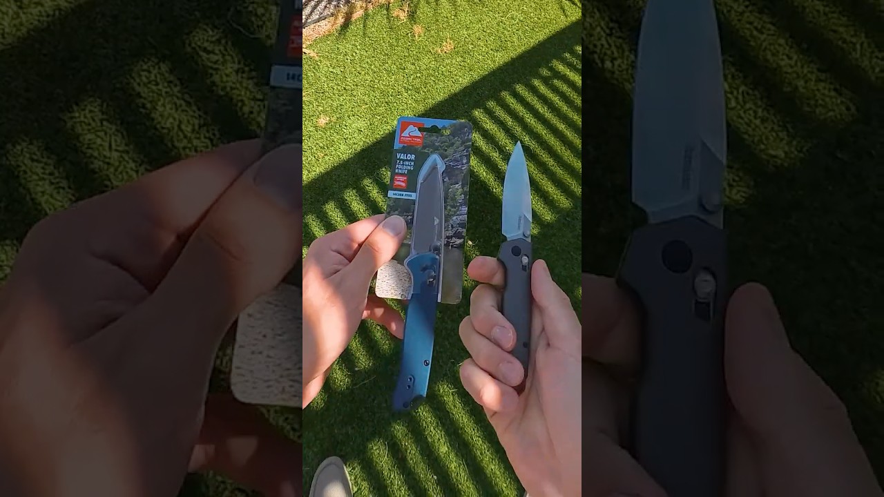 Stolen Valor? Ozark Trails Valor vs Kershaw Iridium 