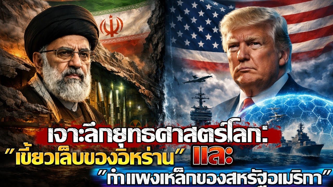เจาะลึกยุทธศาสตร์โลก: เขี้ยวเล็บอิหร่าน VS กำแพงเหล็กสหรัฐฯของสหรัฐอเมริกา