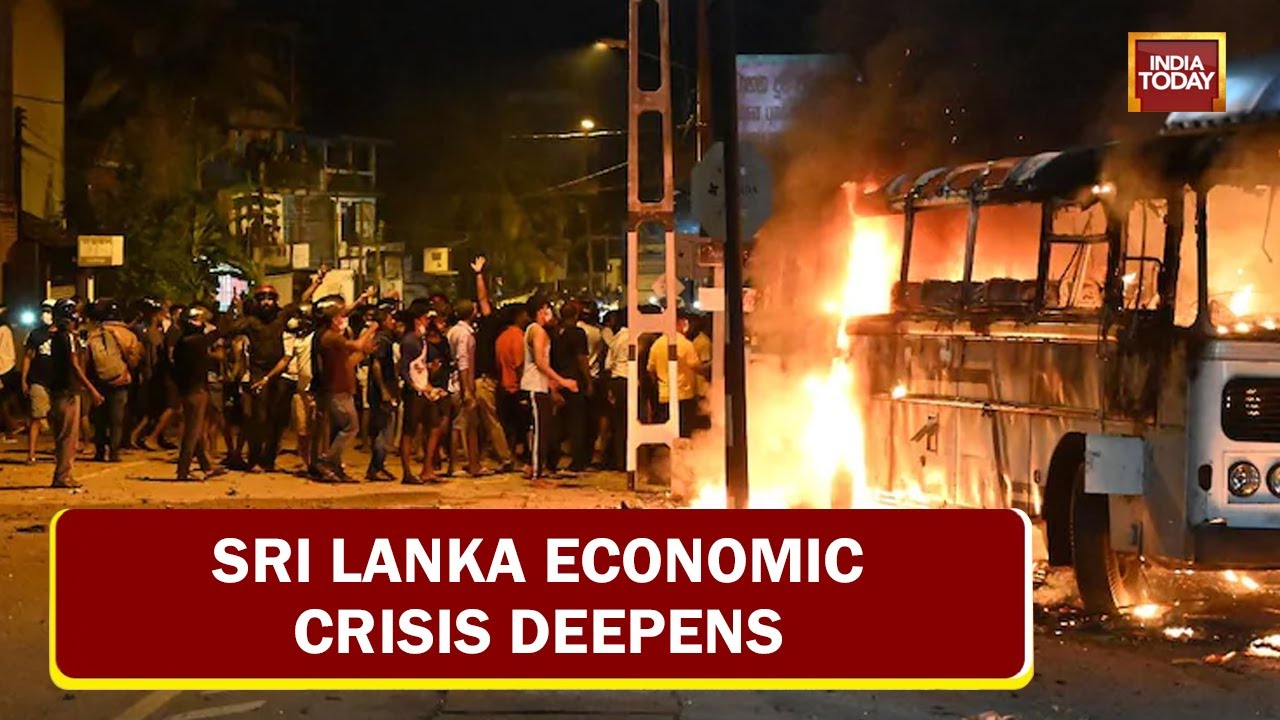 Sri Lanka Economic Crisis: Violent Protest Outside President's House, Nation Runs Out Of Diesel