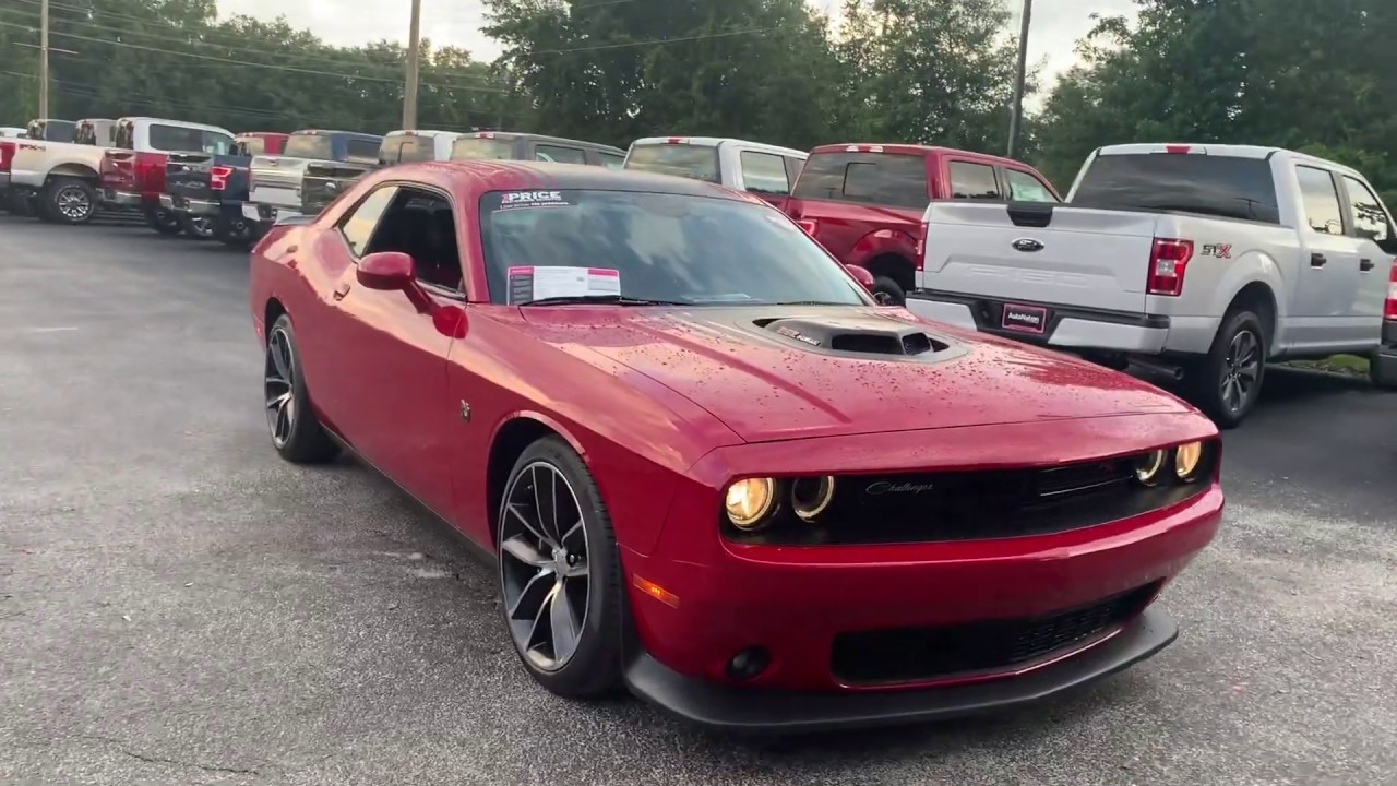 2016 Dodge Challenger R/T Scat Pack Coupe  Redline Red Tricoat Pearl