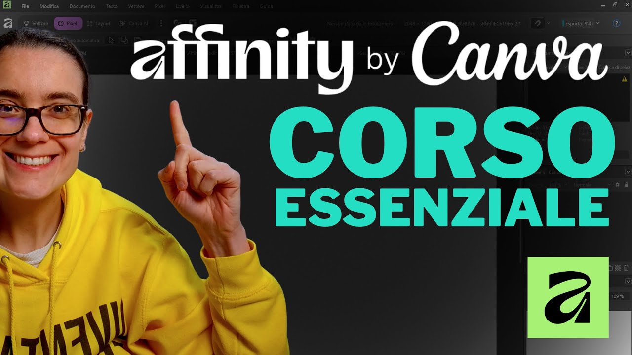 Affinity (V3) by Canva: il corso più completo (4 ORE) di YouTube