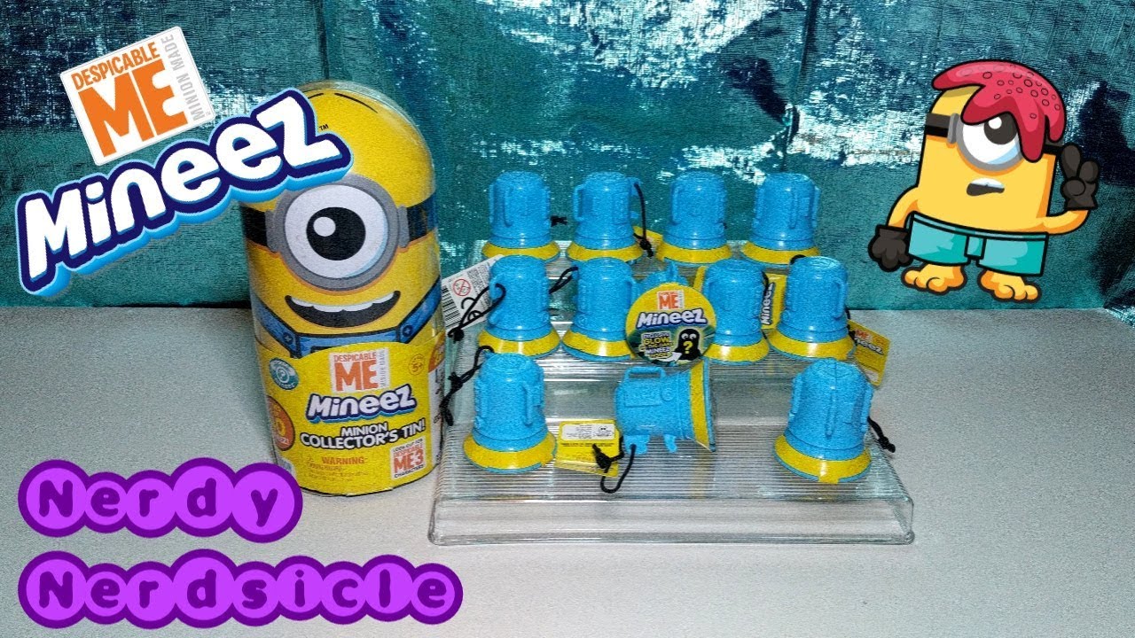 Opening Fart Blasters! - Despicable Me Mineez Unboxing - blind bag toys