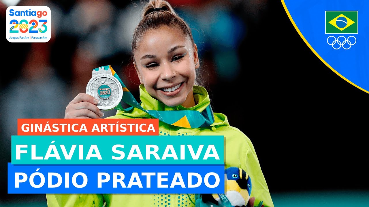 JOGOS PAN-AMERICANOS | APRESENTAÇÃO E PÓDIO DE FLÁVIA SARAIVA
