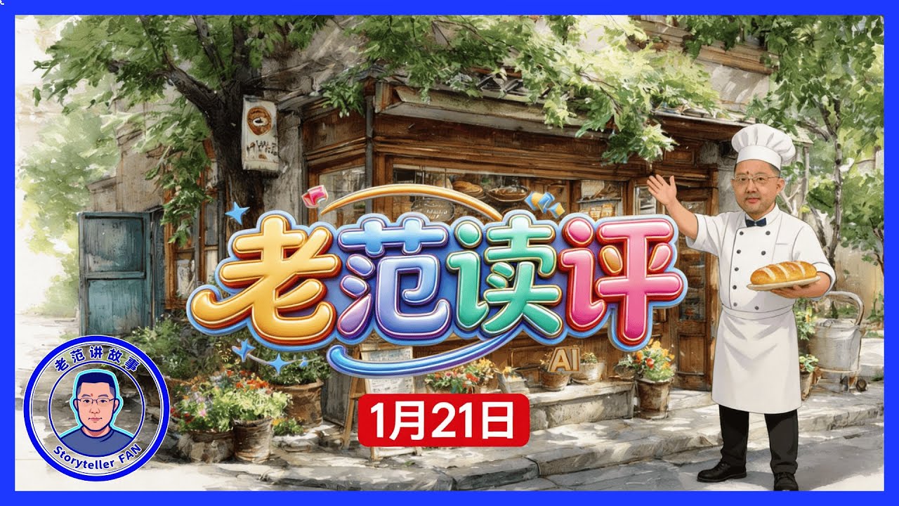 老范读评 1月21日 美国垄断0到1创新，中国只能在1到100里内卷？揭秘技术落地背后的真实博弈，效率优势能否成为逆袭关键？&mdash;中国AI、中国经济前景、科技推动经济、中美AI竞争