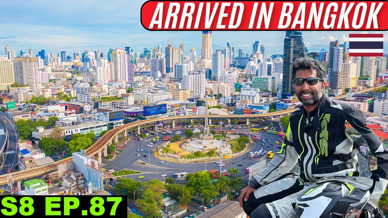 Finally Arrived in Bangkok 🇹🇭 What NEXT? S8 EP 87 | Pakistan to Japan Motorcycle Tour