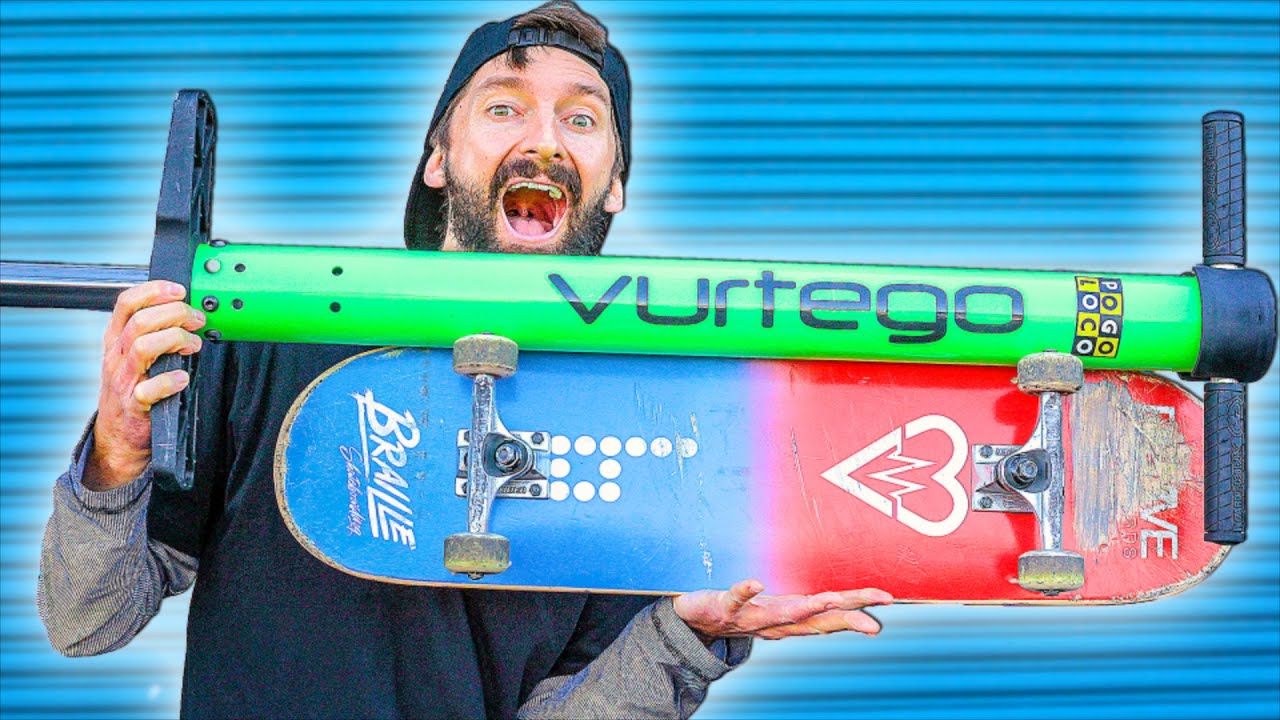 SKATEBOARD VS POGO STICK