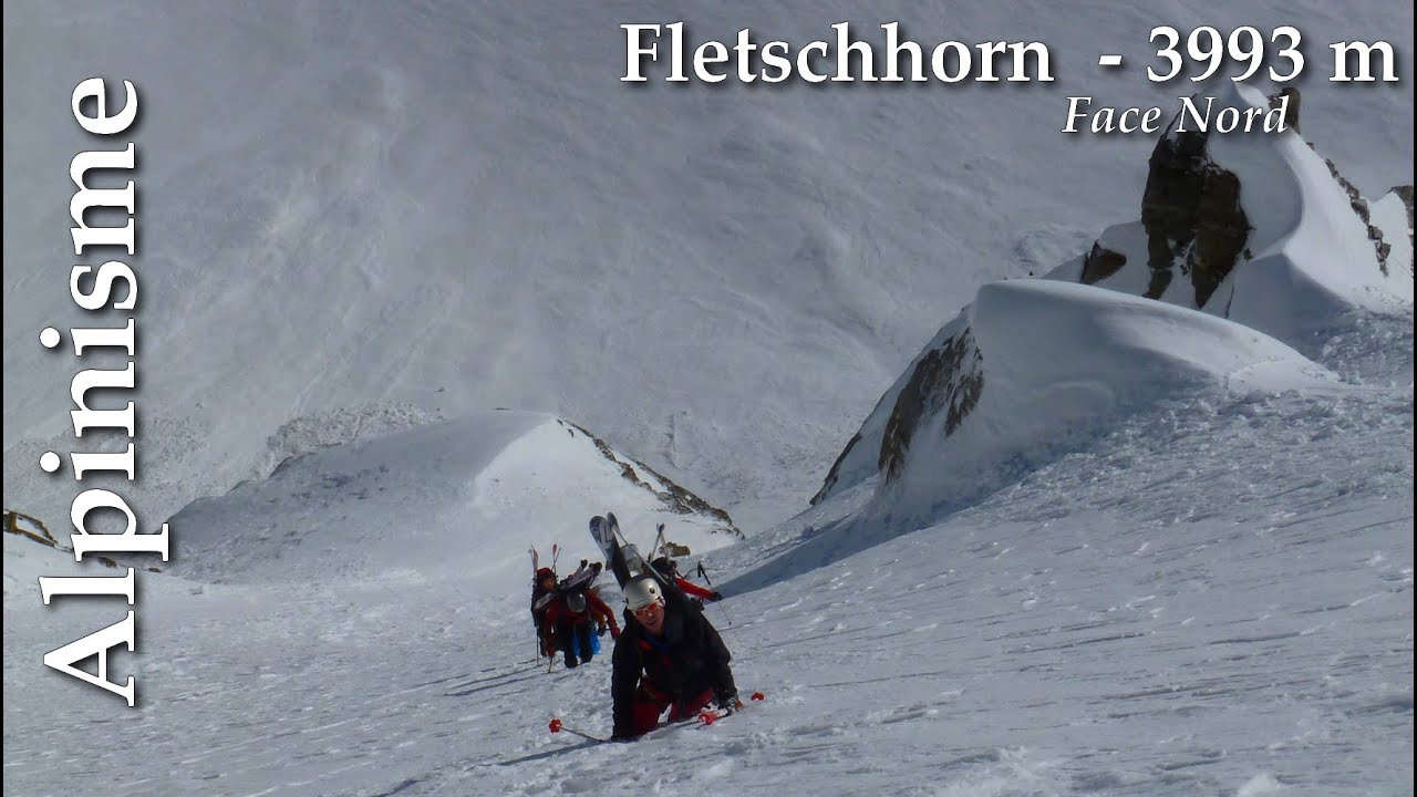 Alpinisme - Fletschhorn face nord