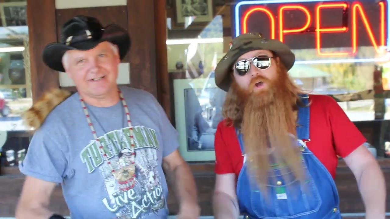 Getting married congrats from Hillbilly Red and Turtleman