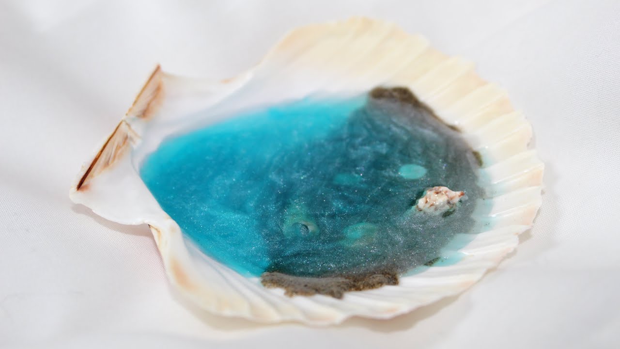 DIY Resin Ocean in a Seashell / Resin Art