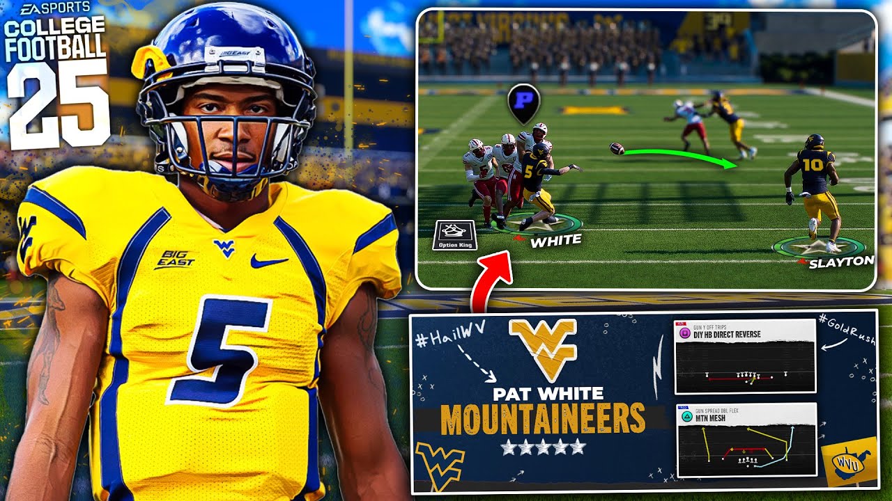This Pat White WVU Offense Will Legitimately BREAK College Football 25