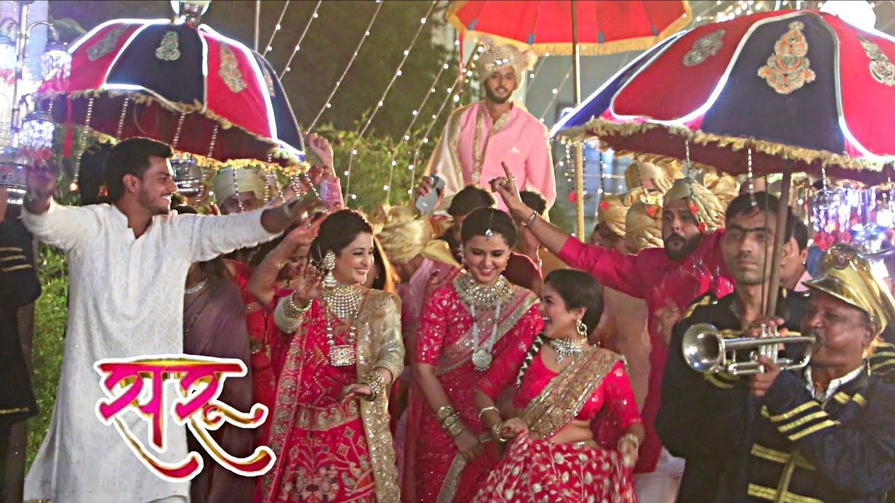 Saru | On Location | Ved  Le Jaenge Apni Dulhaniya Saru ko