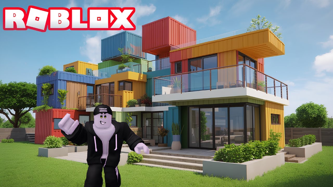 Cette MAISON EN CONTENEURS est INCROYABLE 😱 | Roblox Build