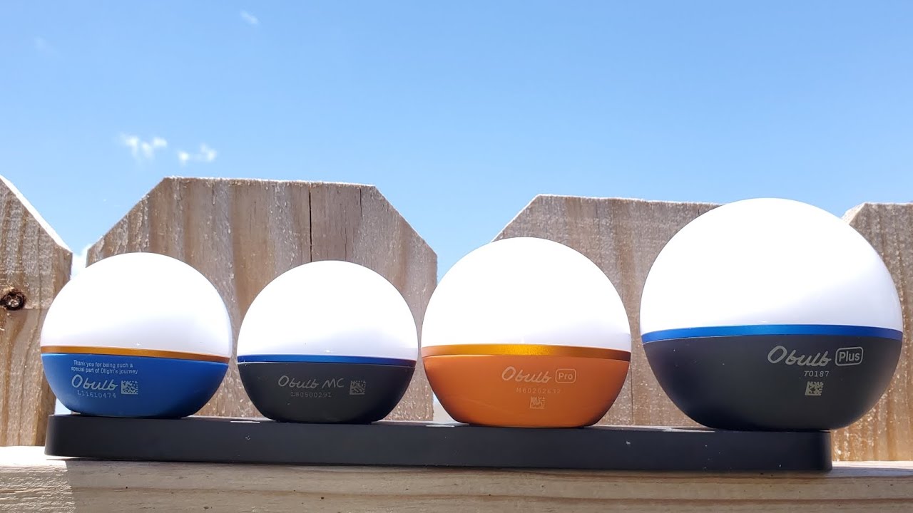 OLIGHT Obulb series, watch this video so you will know which one's for you or just get them all 😁