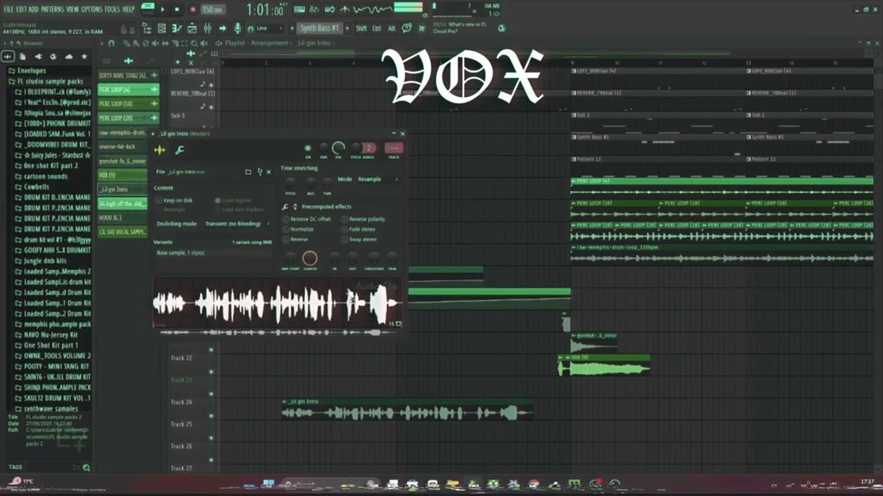 How to make Memphis Phonk like 