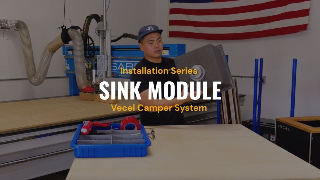 Vecel Outdoors Install Guide | Sink Module Installation