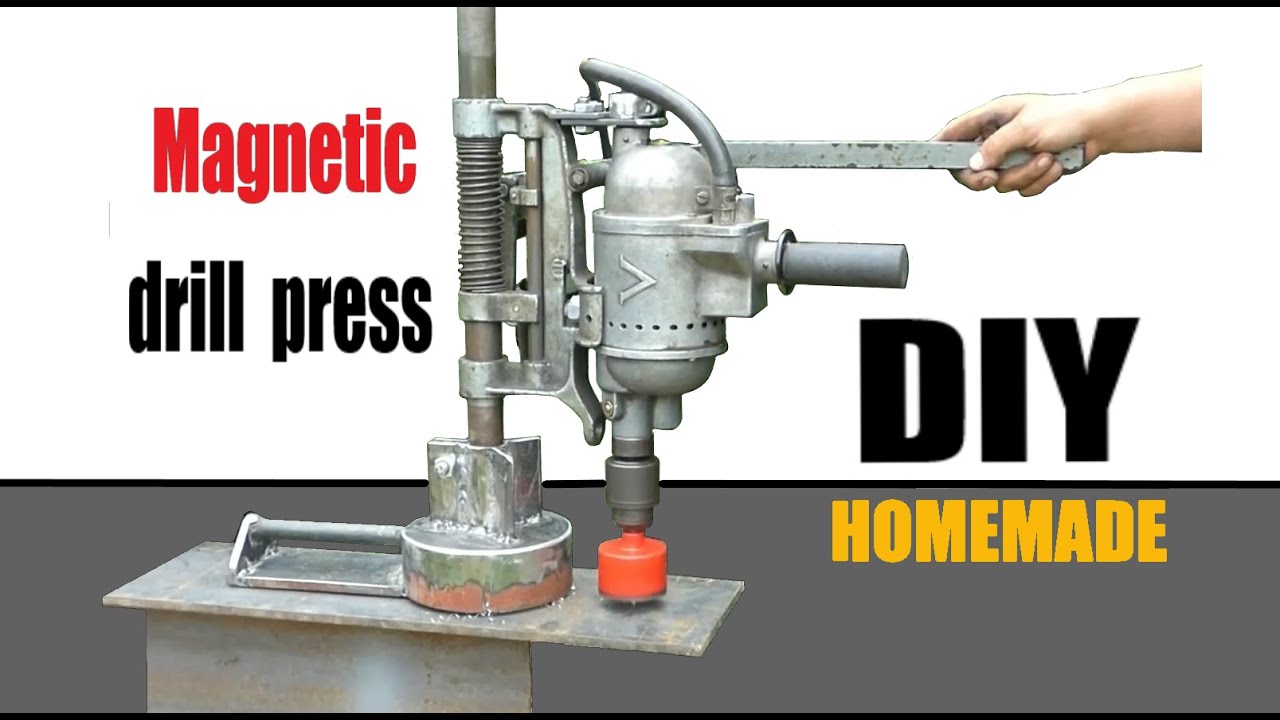 Magnetic Drill Press / Homemade / Drill press diy