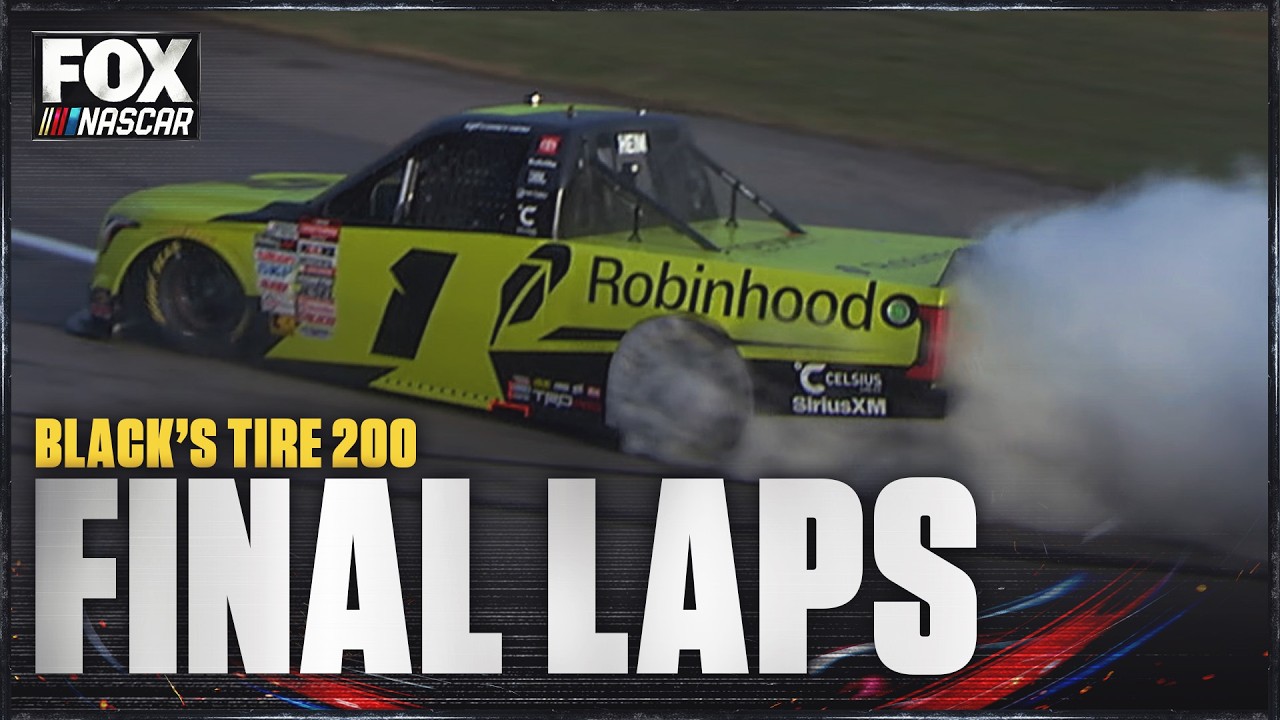 FINAL LAPS: Corey Heim edges Kaden Honeycutt for win at Rockingham 🏁 NASCAR on FOX