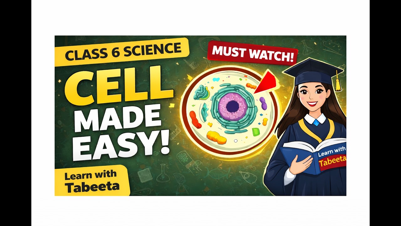 Class 6 Science Unit 1 | Cellular Organization | Living Things | Cell | Microscope (NBF | FBISE)