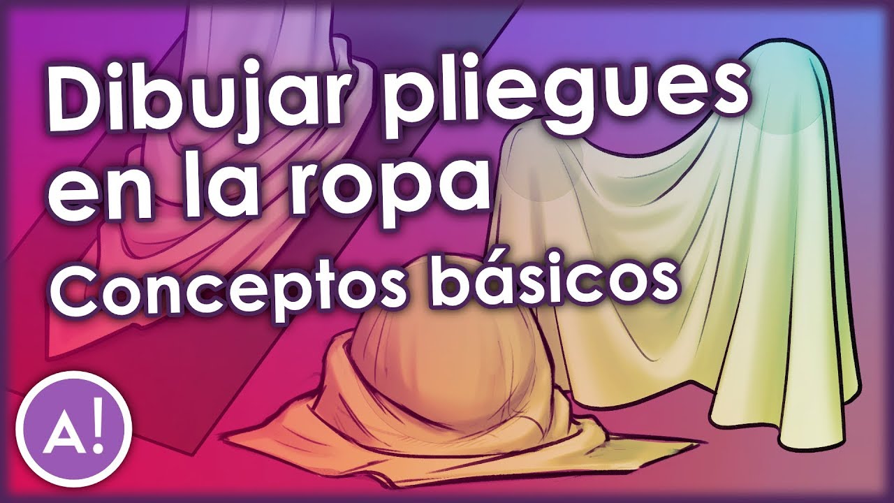 Aprende a dibujar ropa - Conceptos básicos de los pliegues | Artístate!