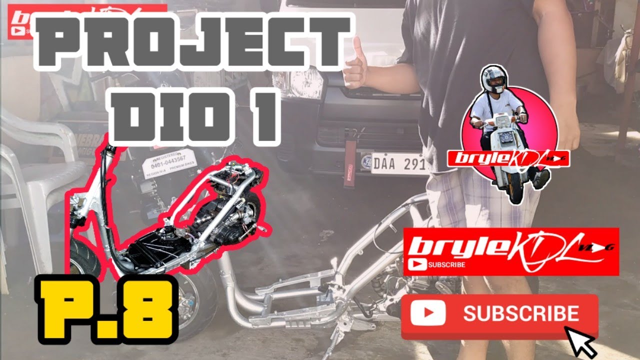 Fuel Tank, Fuel Line, Wiring harness installation | HONDA DIO1 RESTORATION (part 8)