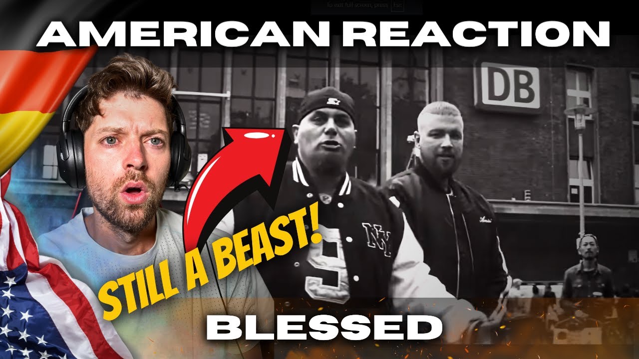 AMERICAN REACTS to GERMAN RAP! (Kollegah & Favorite - Blessed)