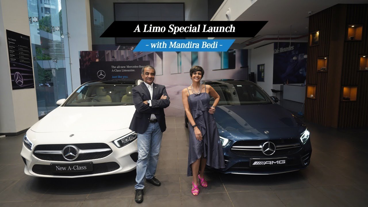 The Mercedes-Benz A-Class - Grand Launch | A Special Walk Through with Mandira Bedi | Auto Hangar