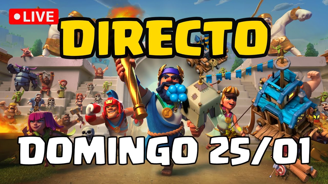🚨JUEGOS DEL CLAN | ATAQUES EN LEYENDA🚨 | CHARLANDO | CLASH OF CLANS