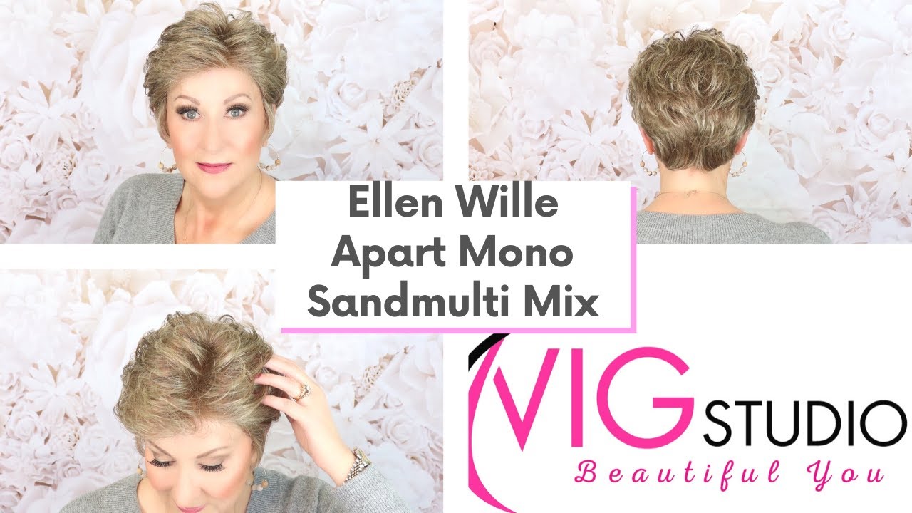 Ellen Wille APART MONO Wig Review | Sand Multi Mix | CRAZY WIG LADY