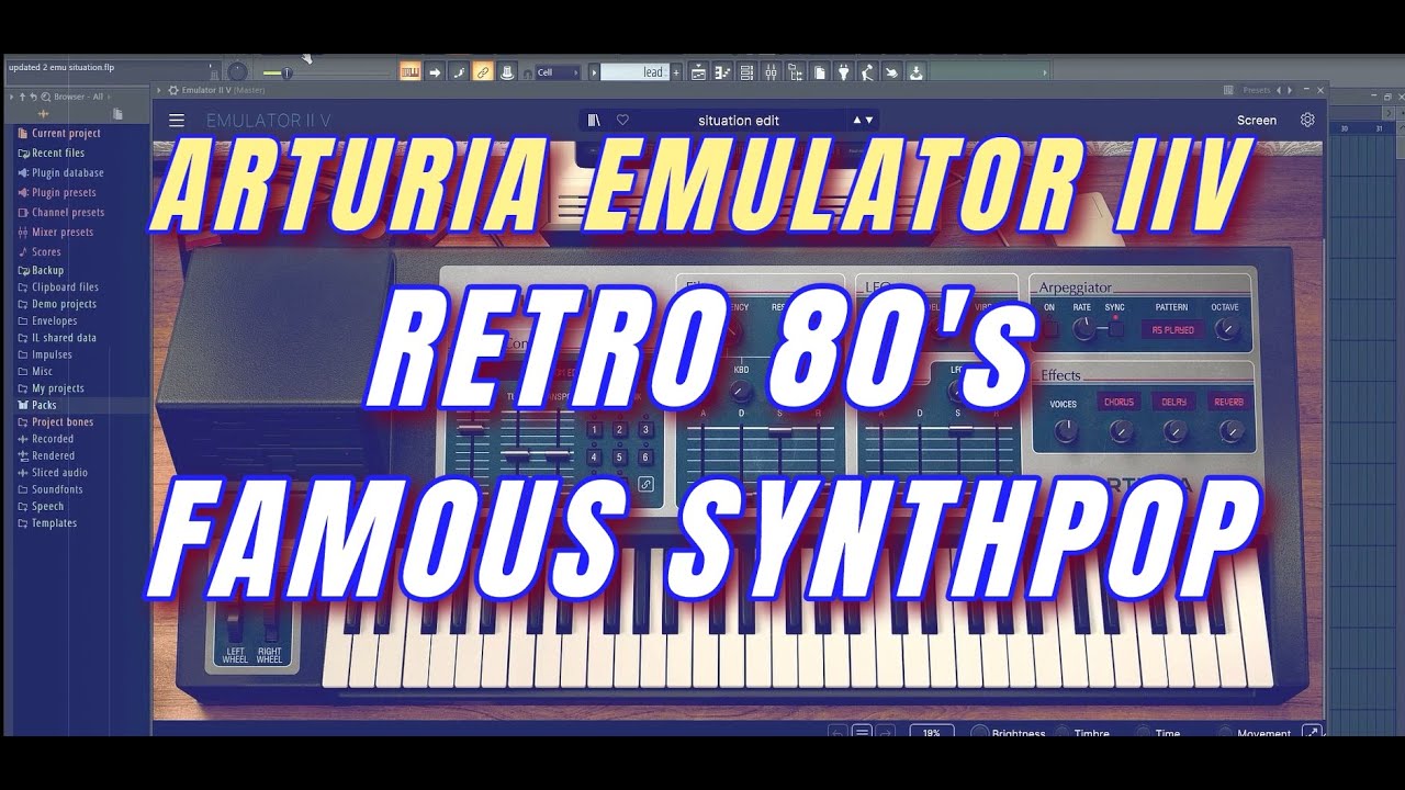Arturia - Retro 80's Synthpop - Emulator IIV - Sound Bank - Presets