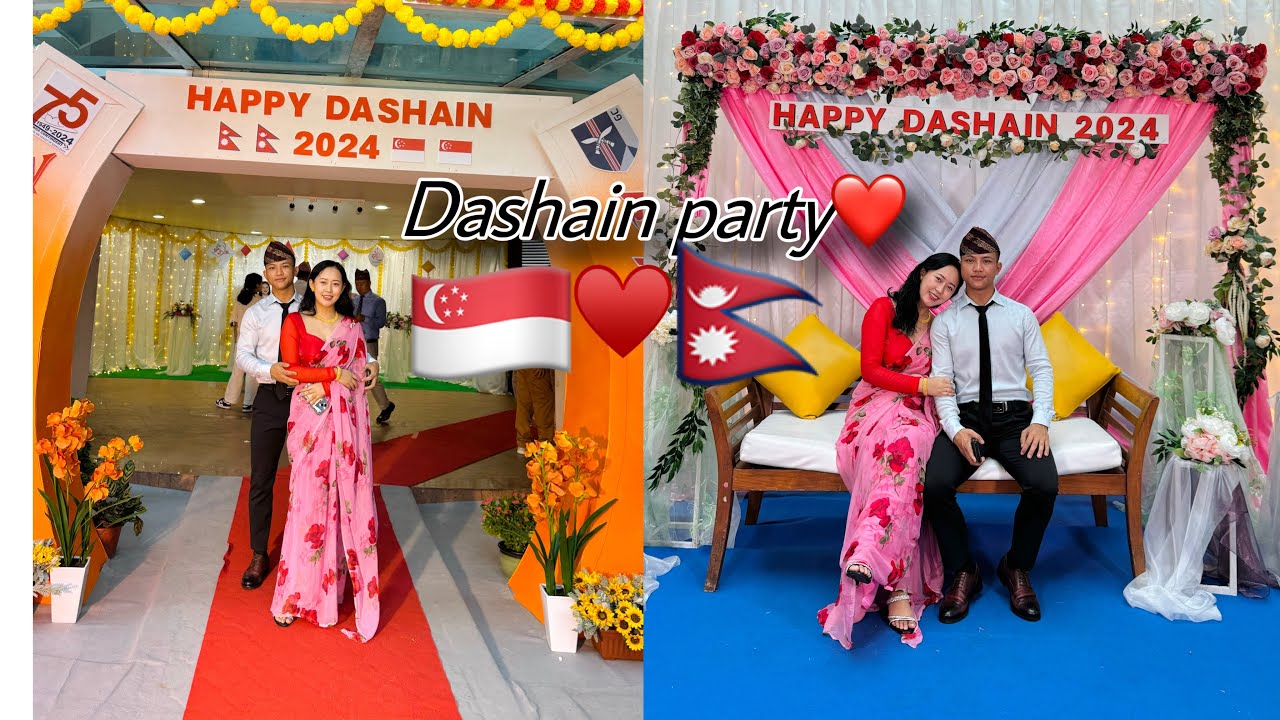 C wing dashain party vlog❤️||Akdam dami performance dd,baini/dai,vai haruko😱