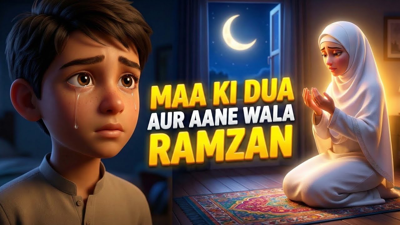 Maa Ki Dua Aur Aane Wala Ramzan | Emotional Islamic Cartoon Story Urdu | Ramadan 2026 Pakistan