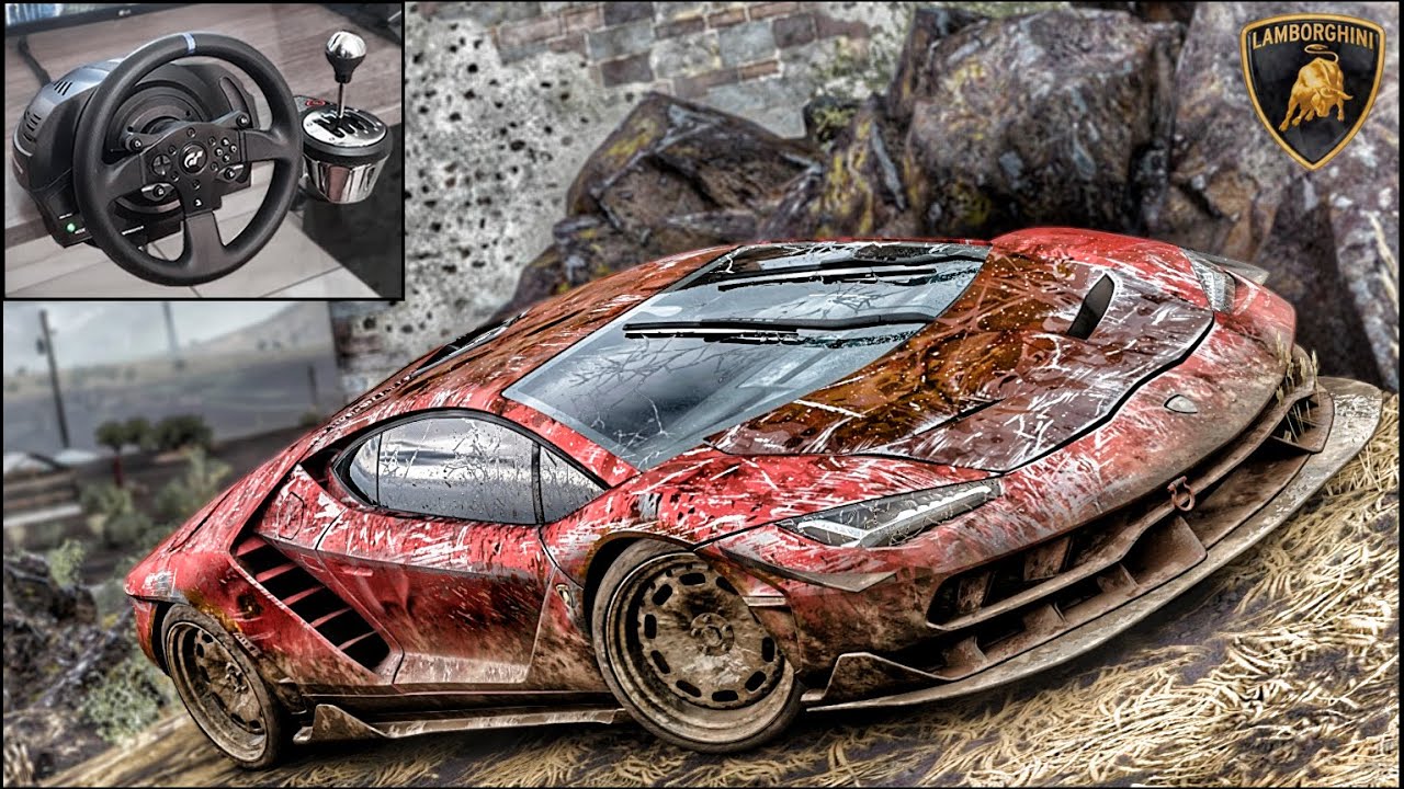 Rebuilding a Lamborghini Centenario - Forza Horizon 5 - Thrustmaster T300RS Gameplay.