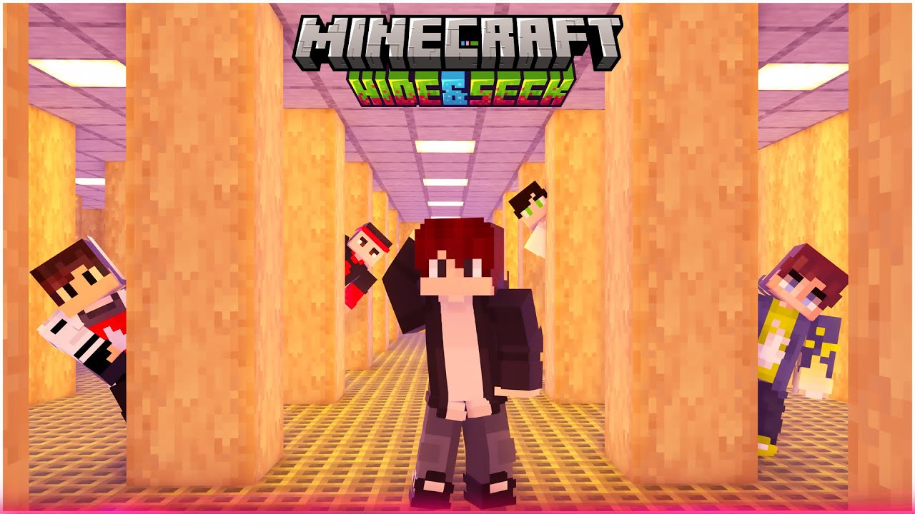 Minecraft Hide And Seek With Gang | Full To Full Fun | The Music Boy