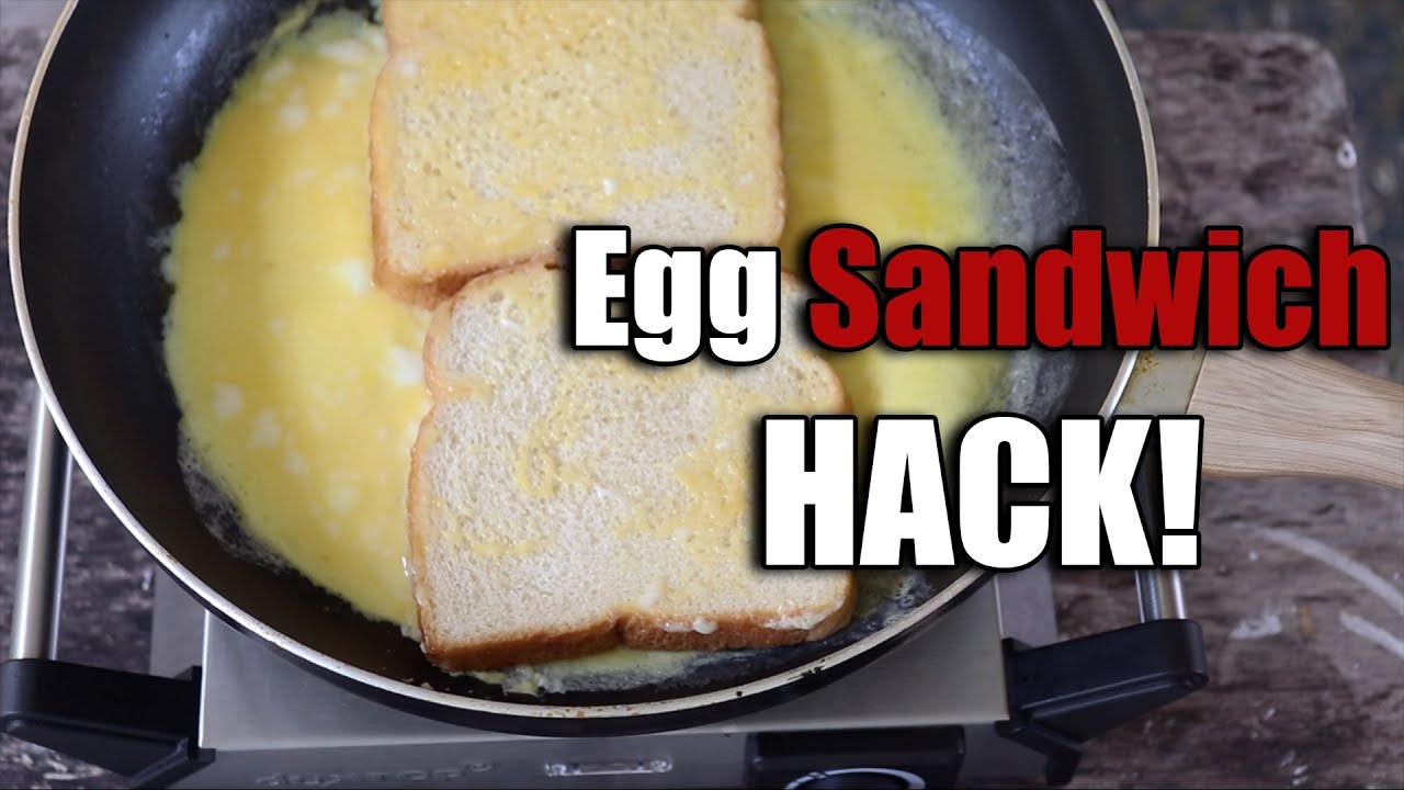 Egg Sandwich Hack - Fast & Easy Breakfast