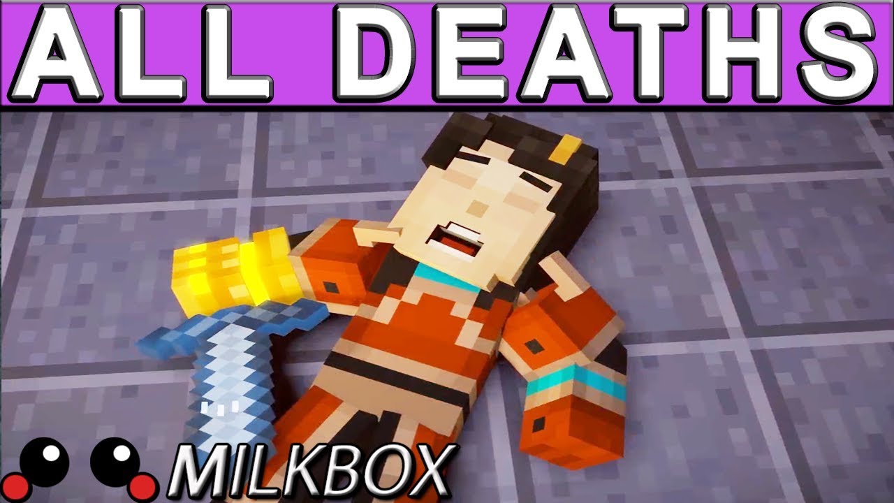 Minecraft: Story Mode Season 2 (EP5) ALL DEATH SCENES