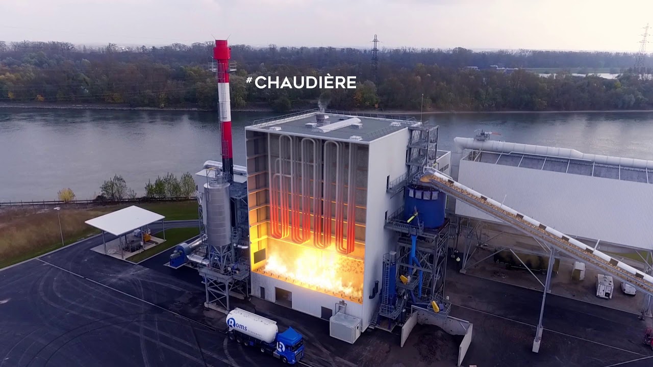La centrale biomasse ÉS à Strasbourg