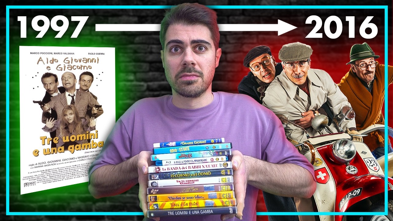 Ho visto TUTTI i film di Aldo, Giovanni e Giacomo in una settimana