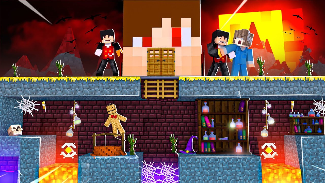DÜNYANIN EN İYİ VAMPİR EVİNİ KİM YAPACAK - MİNECRAFT YAPI KAPIŞMALARI