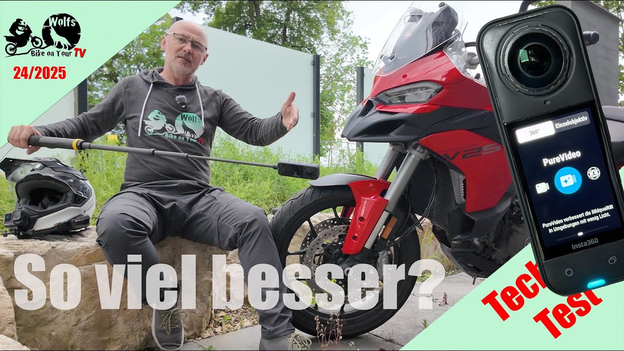 Die neue Insta360 X5 im Praxistest für den Motorradfahrer – wirklich ein Game-Changer?
