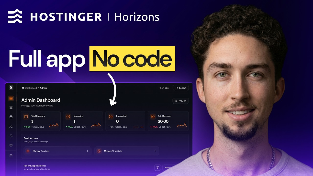 Build Any Web App With AI in 2026: Hostinger Horizons Tutorial