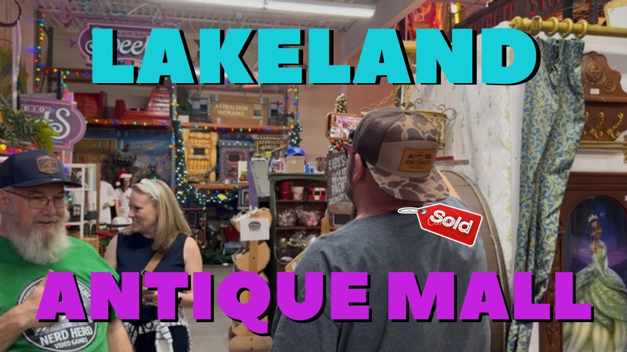 Nerd Herd Explores Lakeland Antique Mall | Hidden Vintage Treasures in Lakeland, FL