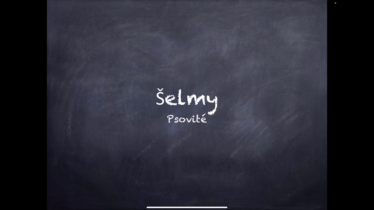 Psovit&eacute; &scaron;elmy