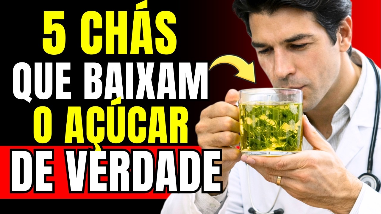 5 Chás Que Todo Diabético Precisa Tomar Para Controlar o Açúcar no Sangue / Dr Caique Souza