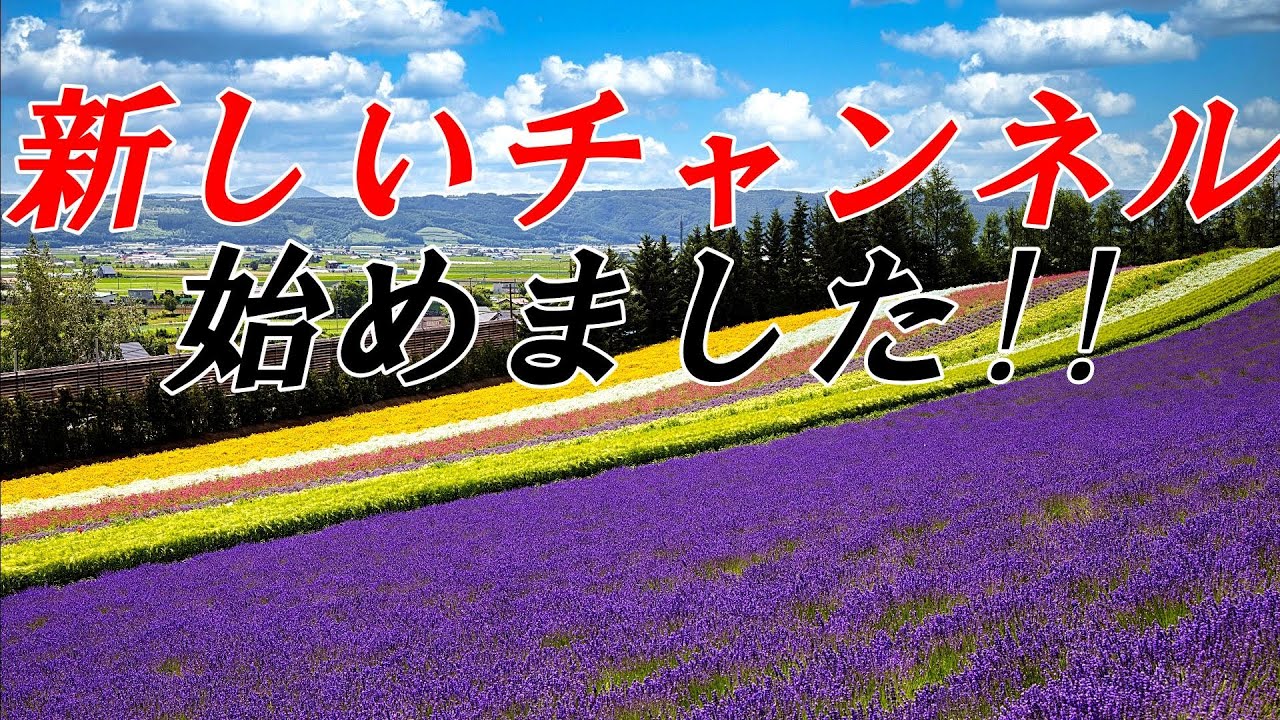 新しいチャンネル始めました！！