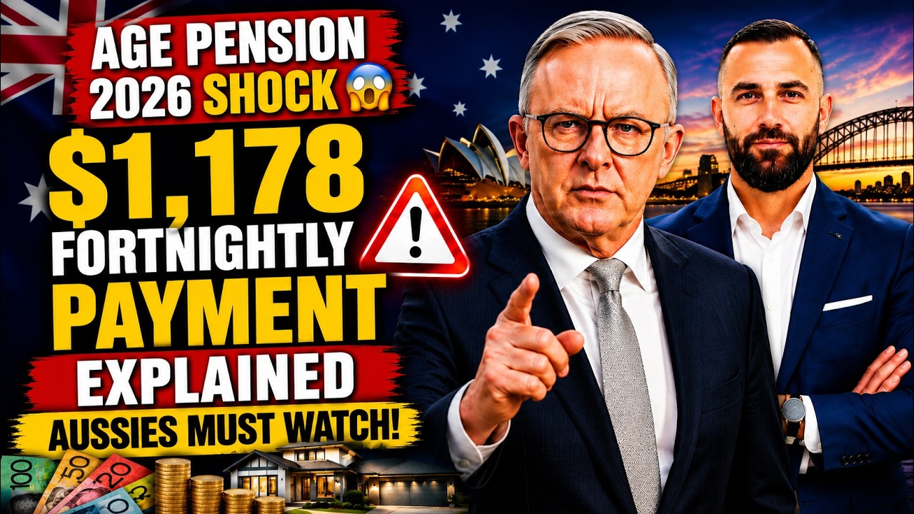 🇦🇺 Age Pension 2026 Shock 😱 | $1,178 Fortnightly Payment Explained | Aussies Must Watch!