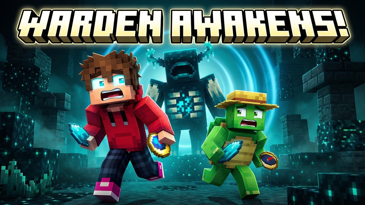 JayC & Rixy vs THE WARDEN! Deep Dark Nightmare 😱 Minecraft Animation: Don't Breathe