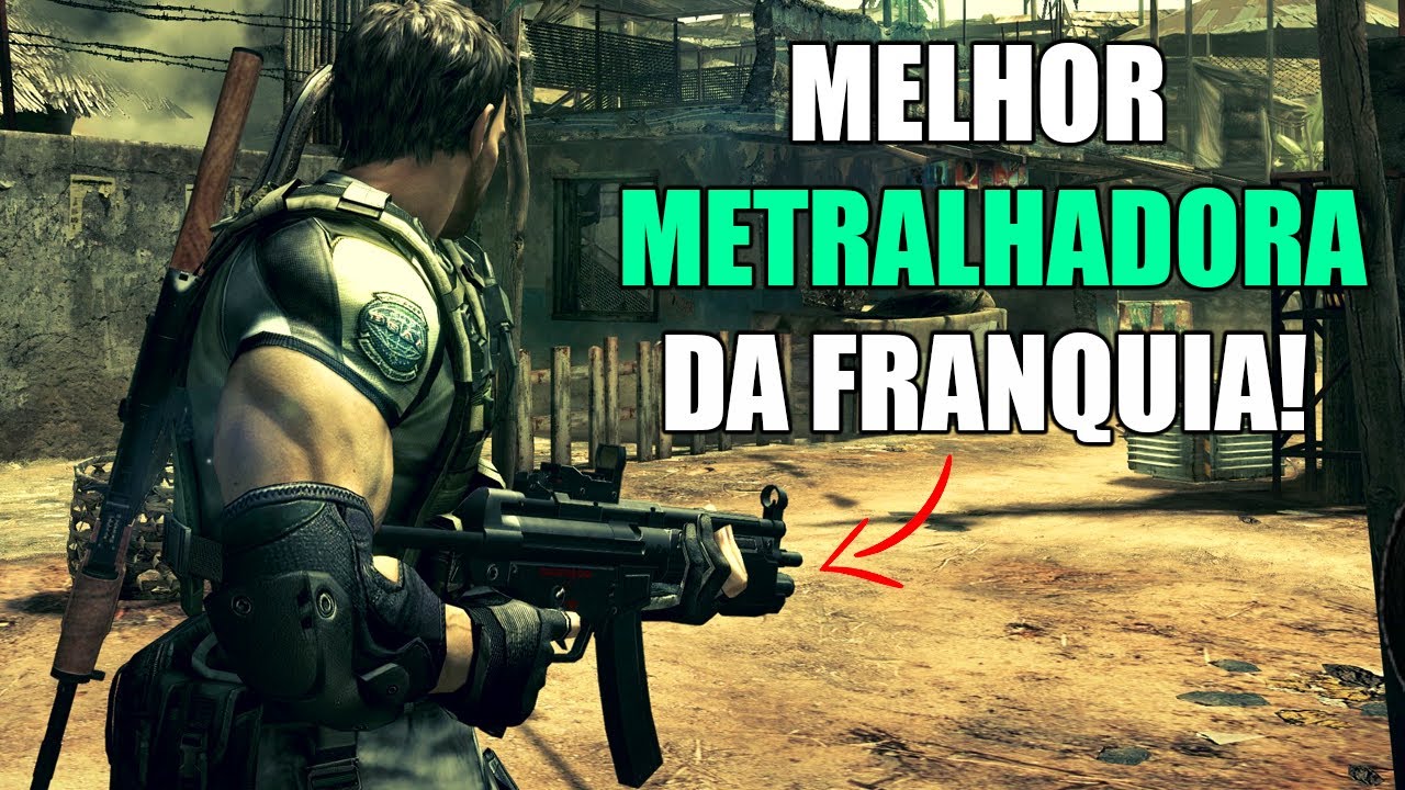 TODAS AS METRALHADORAS DE RESIDENT EVIL 5: DA PIOR À MELHOR! (+Curiosidades)