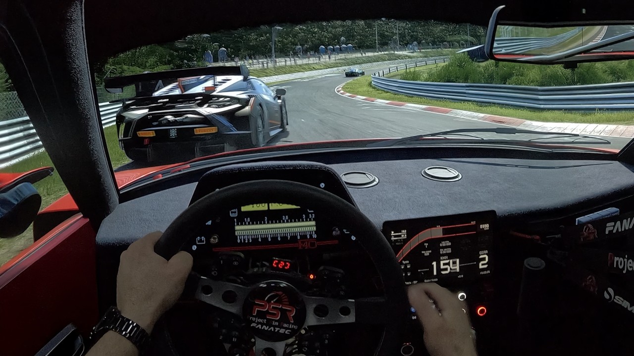 Ferrari F40 Goes Hunting at N&uuml;rburgring Touristenfahrten! | AC EVO