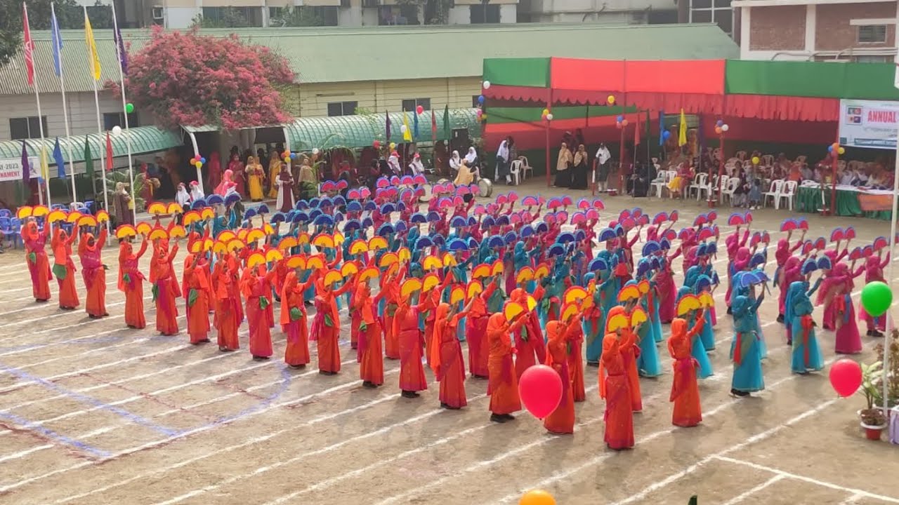 Manarat Dhaka International School And College || Annual Sports Day(2023-24) || Display Performance